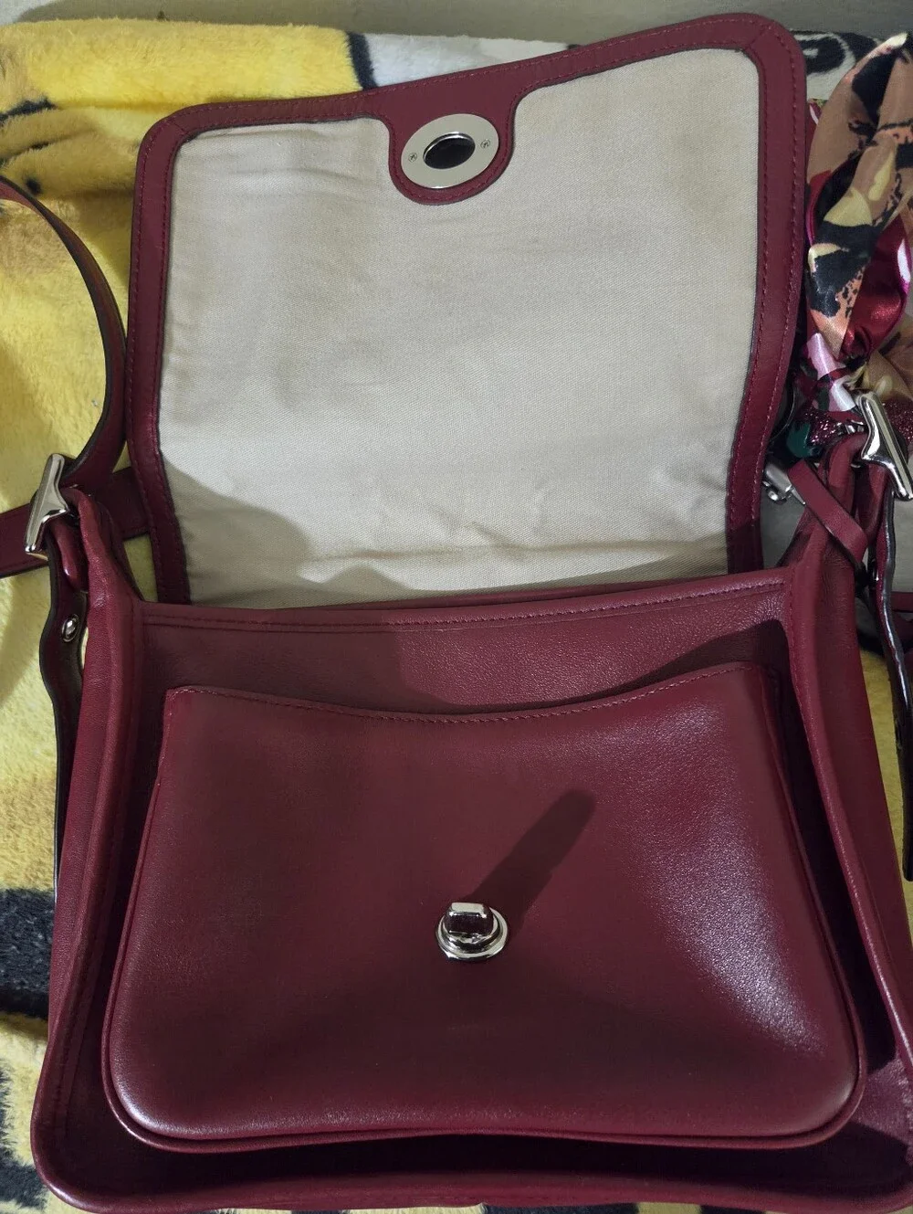 Coach 2012 Legacy Archival Rambler 21194 Red Leather